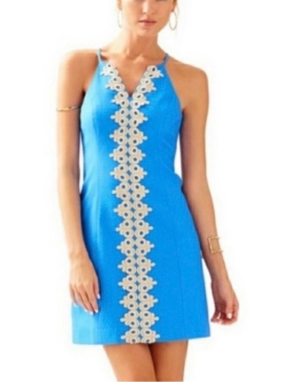 Lilly pulitzer lapis shift dress size 00
